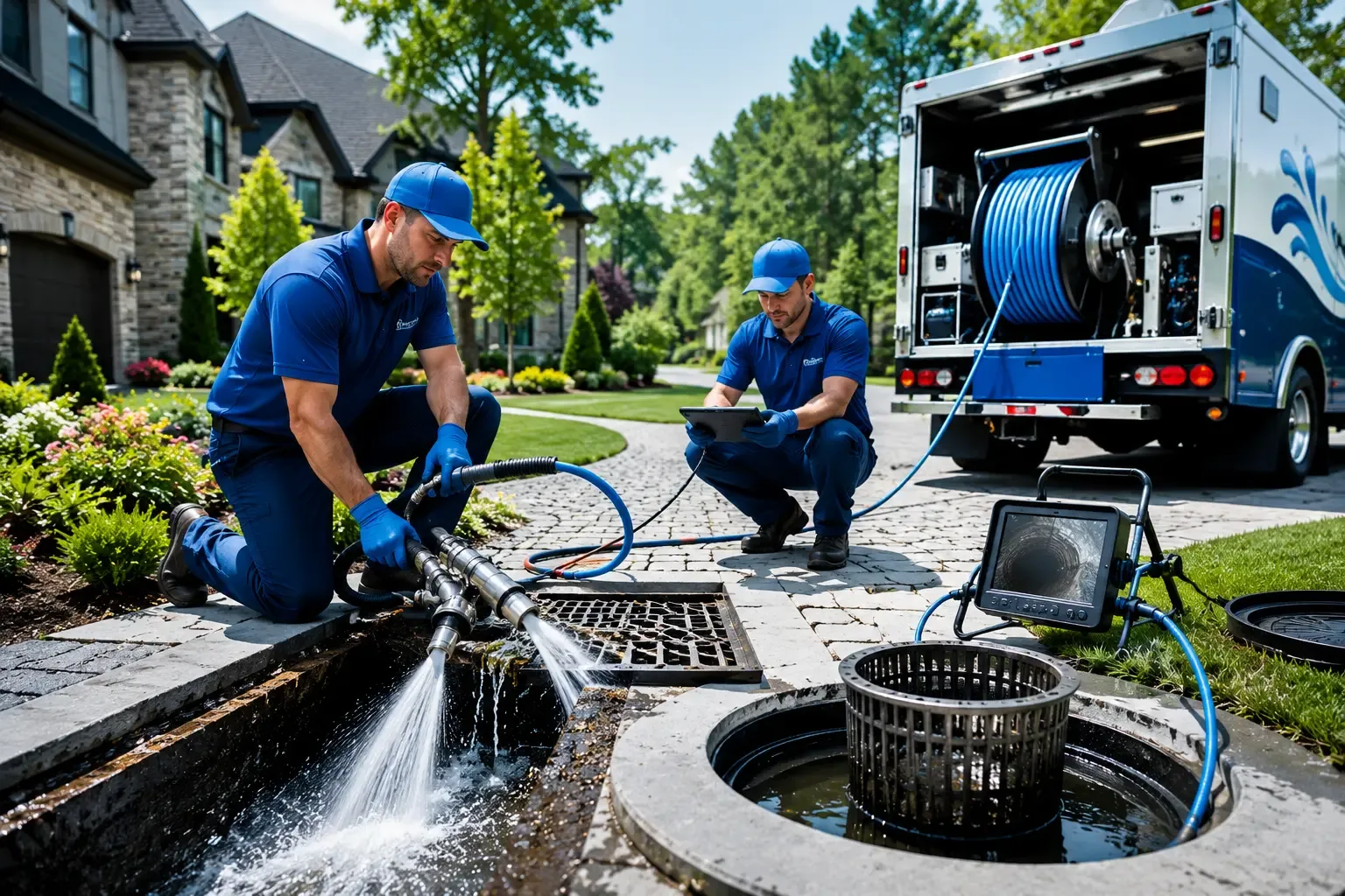 Local outdoor drain cleaning professionals in Lewiston, MI
